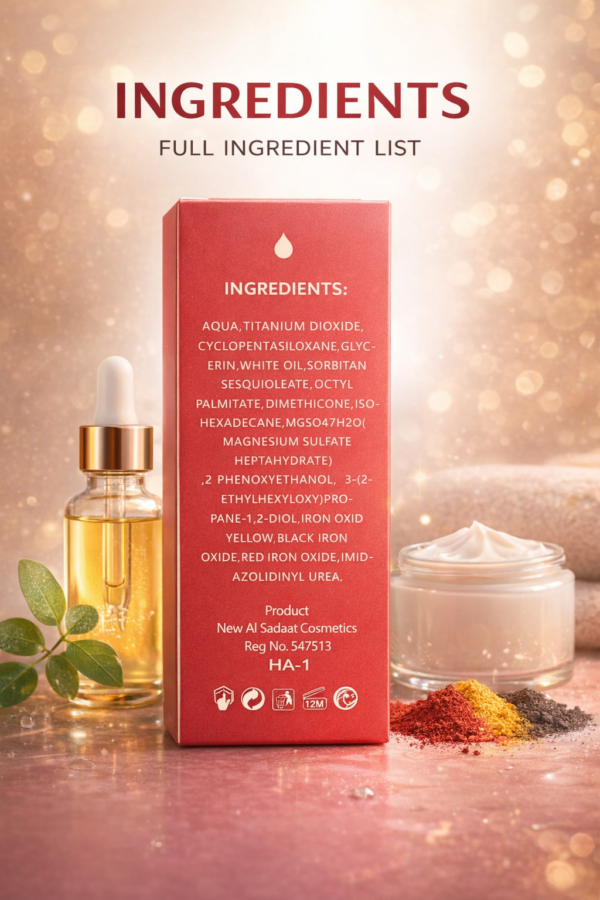 HDA Velvet touch UK Foundation